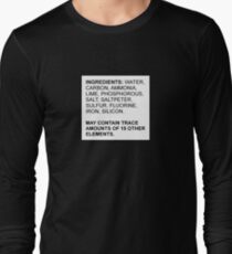 Ingredients of a Human Long Sleeve T-Shirt