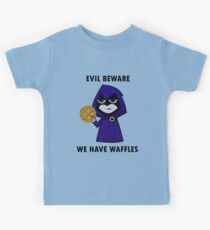 Evil Beware: We Have Waffles Kids Tee