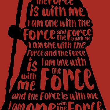 Artwork thumbnail, I Am One With the Force by floresarts