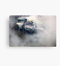 Nico Rosberg Mercedes formula 1 Champion 2016 Canvas Print