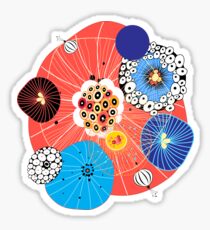 Abstract fantasy pattern Sticker