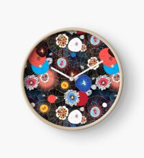Abstract fantasy pattern Clock