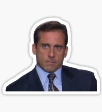 Michael Scott - Piercing Stare Sticker