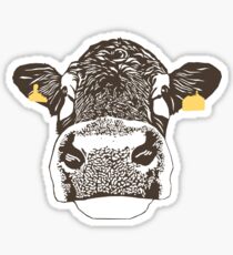 Lady Cow Sticker