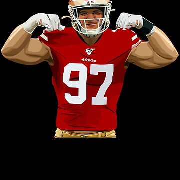 Nick Bosa San Francisco 49ers Football Glossy Sticker Vinyl 