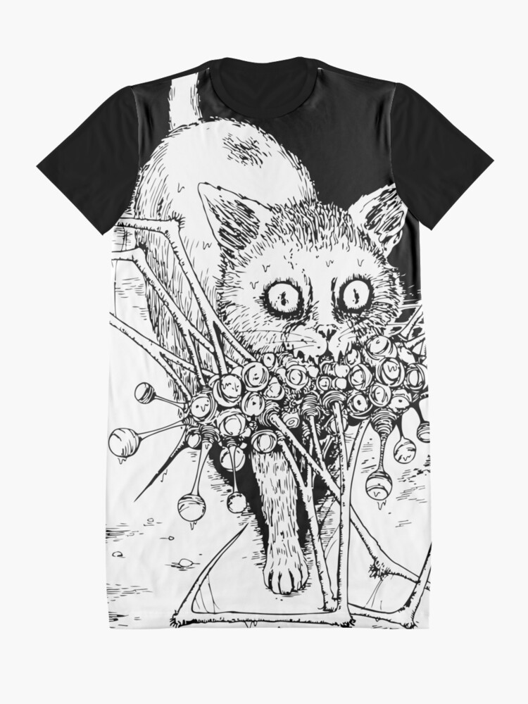 "Soichi's Beloved Pet Junji Ito" Graphic TShirt Dress by artoth