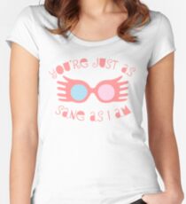 Just as Sane Women's Fitted Scoop T-Shirt