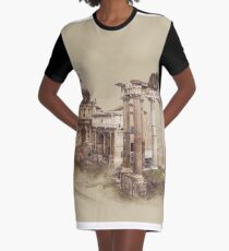 Italy Graphic T-Shirt Dress