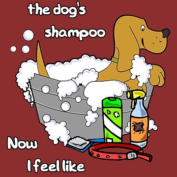 I accidentally used the dog s shampoo now I feel like such a good boy Poster