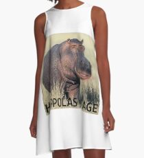 Nicolas Cage - Hippolas Käfig A-Linien Kleid