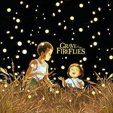 GREATBIGCANVAS Grave of The Fireflies - Movie Unframed Poster Print