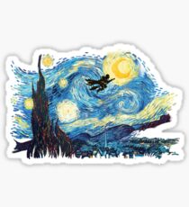 starry magic Sticker