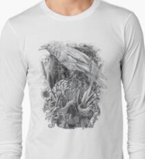 White Raven Long Sleeve T-Shirt