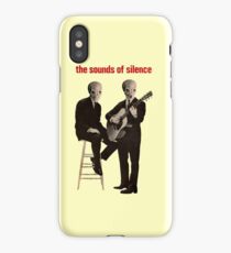 The sounds of silence iPhone Case