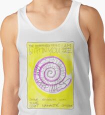 Manifesto »I AM HAPPINESS« Tank Top für Männer