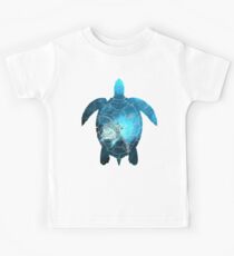 Meeresschildkröte - unter dem Meer Kinder T-Shirt