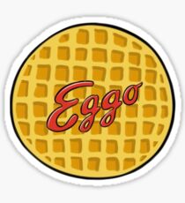Eggo Waffle Sticker
