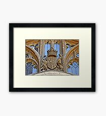 Royal Coat of Arms at Windsor Framed Print