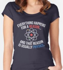 Always Physics Women's Fitted Scoop T-Shirt
