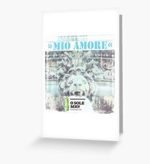 Mio amore Grußkarte