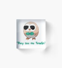 They see me Rowlin' Acrylic Block