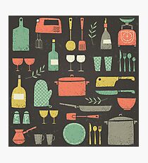 Love Your Kitchen. Retro Edition Photographic Print