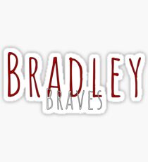 Bradley Braves Sticker