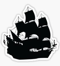 Pirate Ship Sticker