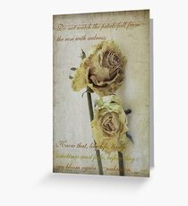 'til Death do us Part Greeting Card