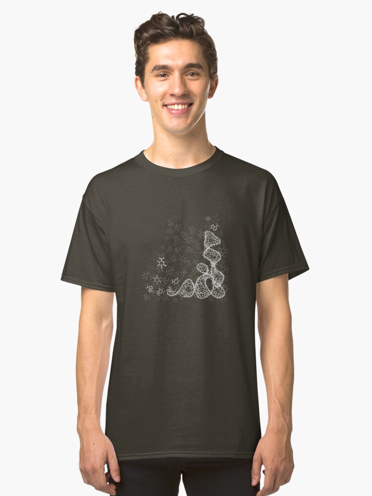 Alternate view of tRNA (transfer RNA) structure - white Classic T-Shirt