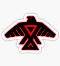 Native American Red Thunderbird Sticker