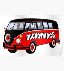 Duchovniacs Bus Poster