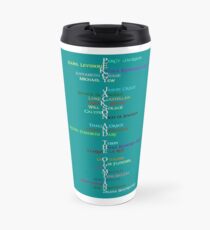 Taza de viaje Arte de la palabra de Percy Jackson
