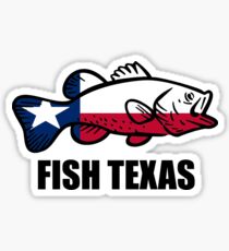 Fish Texas Sticker