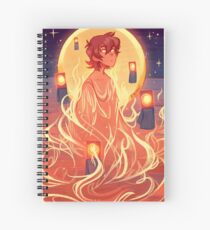 Song of Fire Spiral Notebook