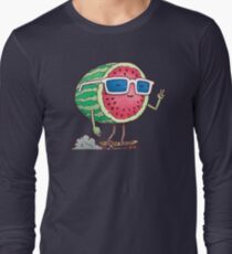 Watermelon Skater Long Sleeve T-Shirt