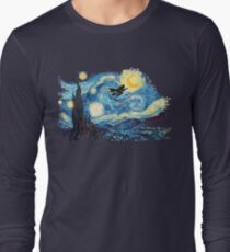 Camiseta de manga larga magia estrellada