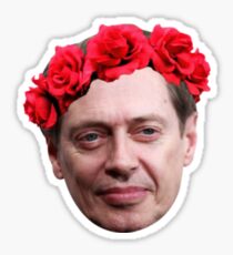 Buscemi Flower Crown Sticker
