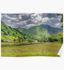 Hartsop Village Lake District Poster