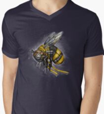 Bumblebee Shirt (für dunkle Hemden) T-Shirt mit V-Ausschnitt für Männer