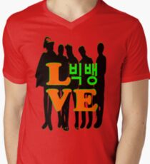 ♥♫Love KPop BigBang-BigBang Forever♪♥ Men's V-Neck T-Shirt