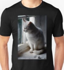 White on White Unisex T-Shirt