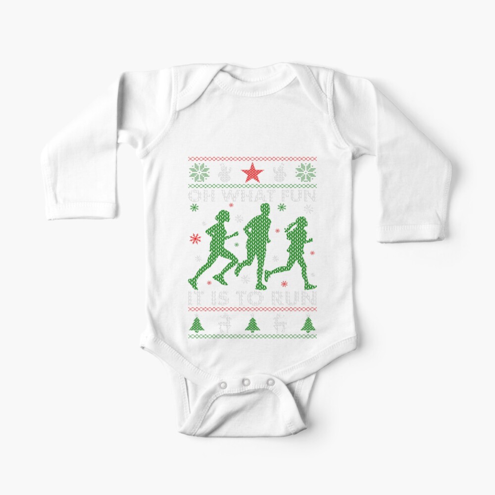 Hässliches Weihnachtst-stück laufen Baby Body