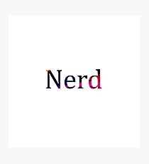 Nerd Photographic Print