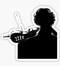 I Play the Violin When I'm Thinking Sticker