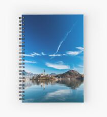 morning at the lake of Bled Spiral Notebook