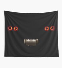 Nissan Skyline R33 GT-R Lights Wall Tapestry