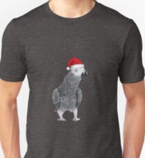 Graupapagei - Frohe Weihnachten! Slim Fit T-Shirt