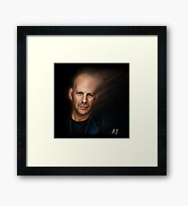 Bruce Willis Framed Print