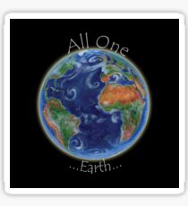 All One Earth Sticker